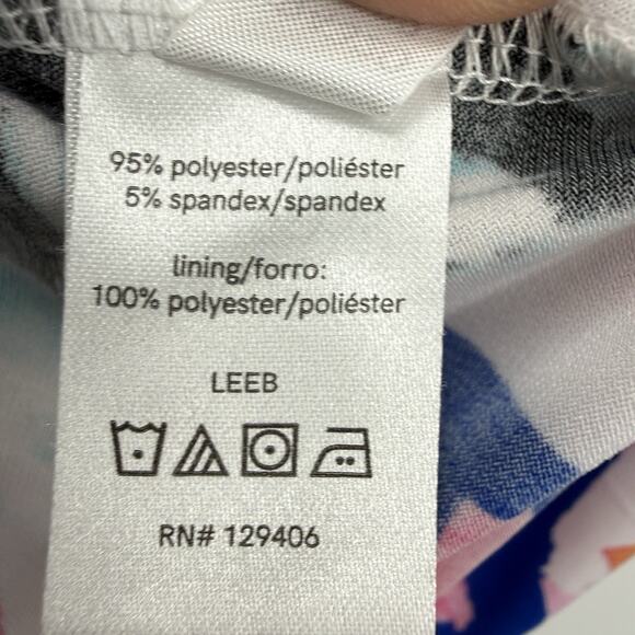 VENUS size XL Halter Mini Cover-Up Dress Floral Ruched Side Pullover Beach - Picture 11 of 13